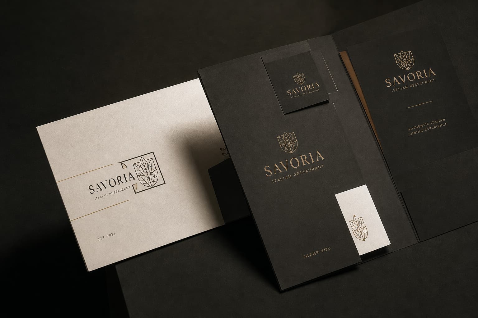 Contoh desain logo dan stationery
